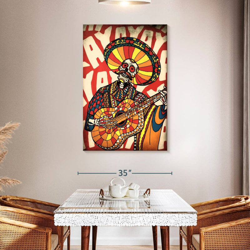Kelan Mariachi, 48" H x 32" W