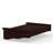 Klahn Solid Wood Twin Over Twin Bunk Bed, Hanging Nightstand, and Trundle-1248610373