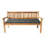 Huntington Outdoor Teak Bench-1050252123