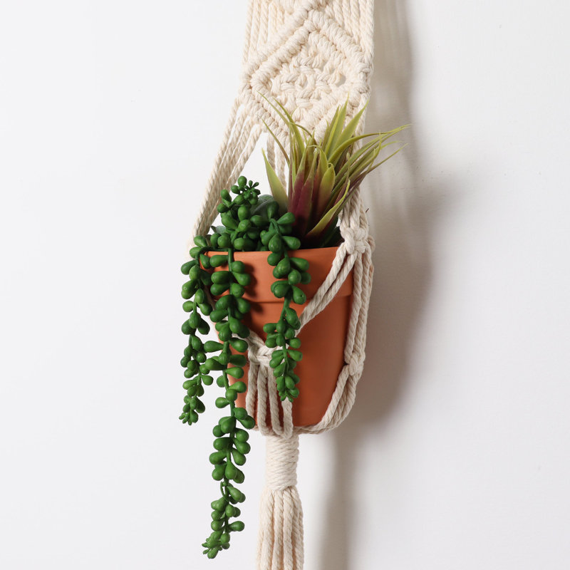 Pot de fleurs suspendu