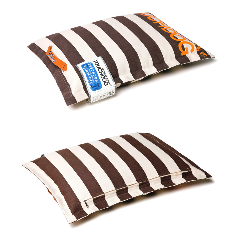 Lit pour chien de voyage Touchdog, Grand (l 29,5 po x P 21,7 po x H 4 po), Brun