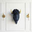 Décoration murale fausse tête de bison taxidermie-25135747