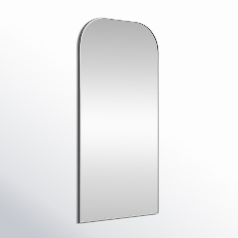 Miroir mural Sabine, 72 po x 35 po, Argent argent