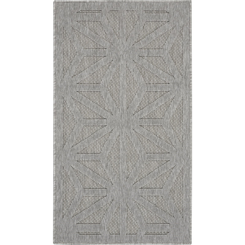 Eastertown Geometric Indoor / Outdoor Rug, Rectangle 2'2" x 3'9"