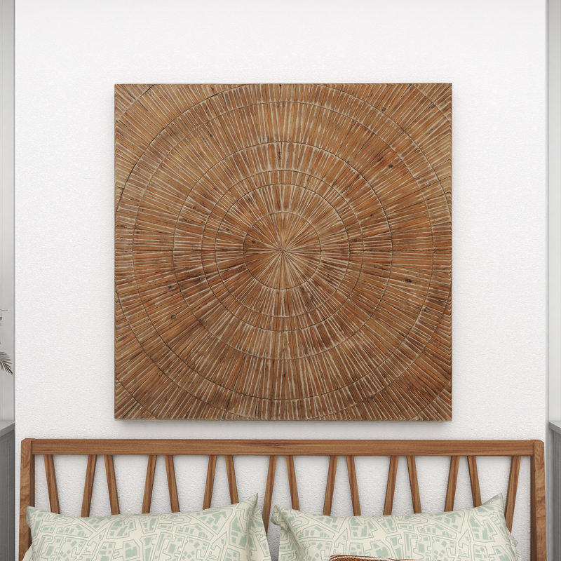 Décoration murale en bois