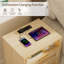 45cm W Manufactured Wood Bedside Table