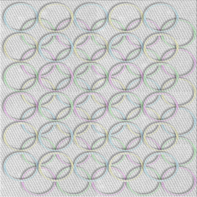 Tapis de surface grise tissé à la machine