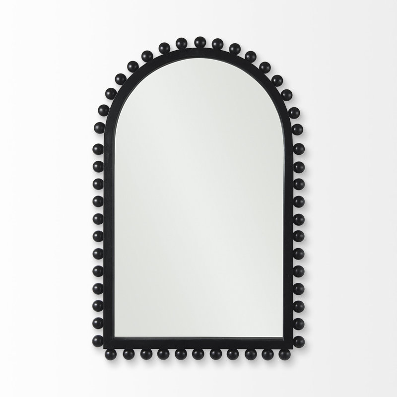 Miroir mural Waltham, Noir
