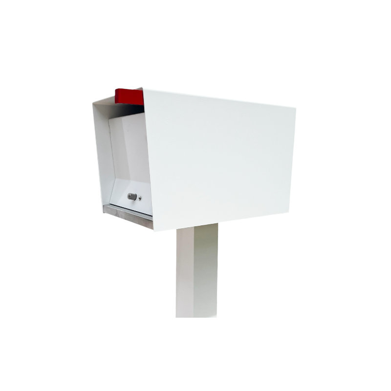 Quick-Ship UpTown Post in White, White