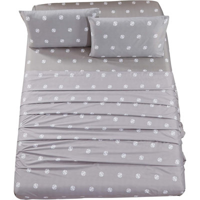 Baseball Sports Microfiber Sheet Set