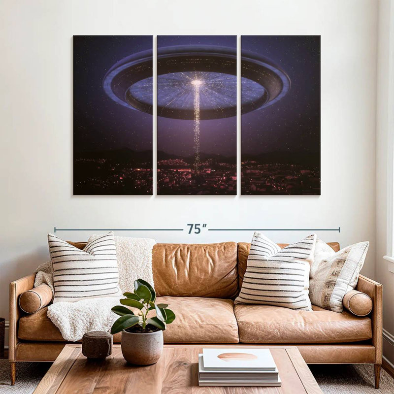 Kelan Sci Fi, 36" H x 57" W