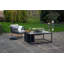 Himanshu Rectangle Aluminium Propane Smokeless Fire Pit Table-625503667