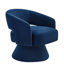 Fauteuil demi-tonneau pivotant de 27,5 po Nevile-723477885