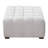 White Boucle Multipurpose Ottoman