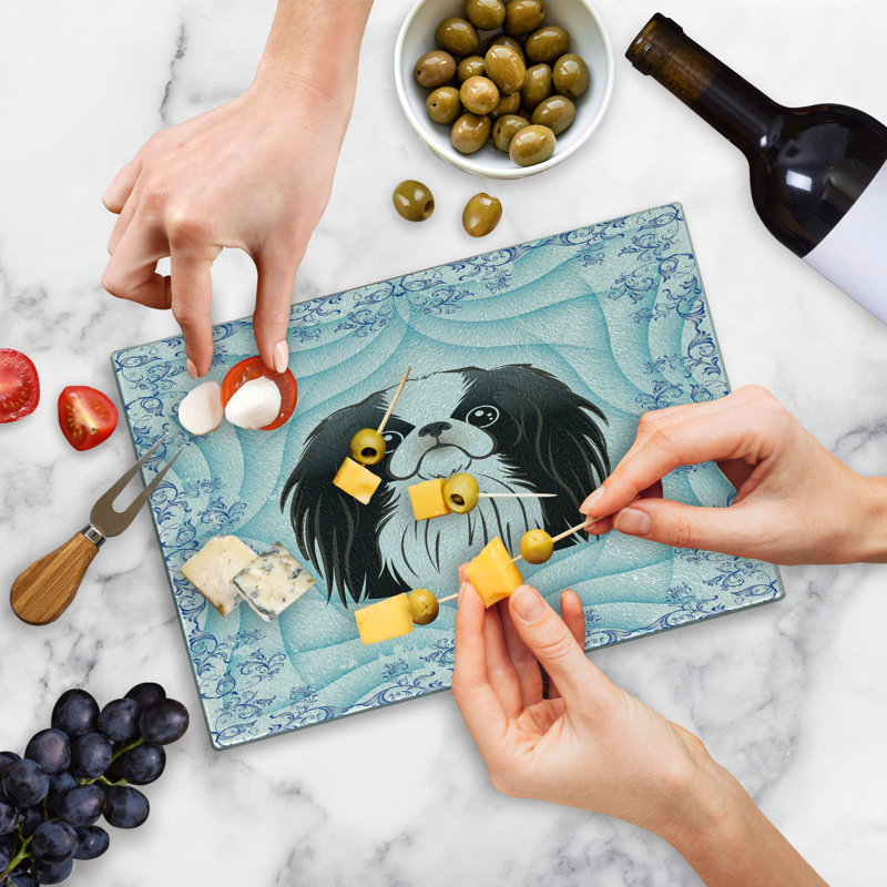 Planche à découper en verre trempé Ambesonne