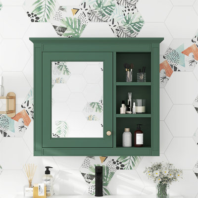 Armoire de rangement murale de salle de bain 30 po x 28 po
