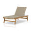 Delano Outdoor Teak Chaise Lounge-88234818