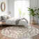 Premium Machine Washable Prisco Taupe Rug