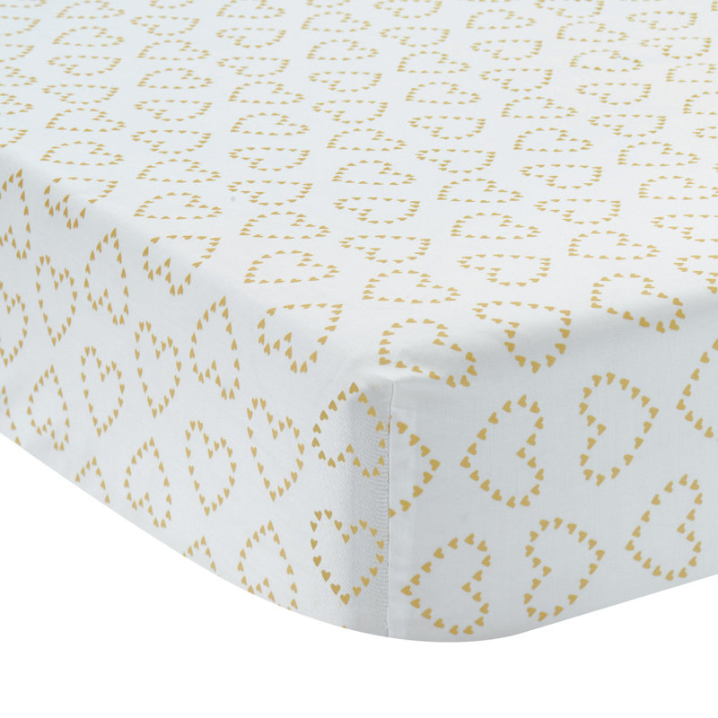 Drap-housse pour lit de bébé Confetti