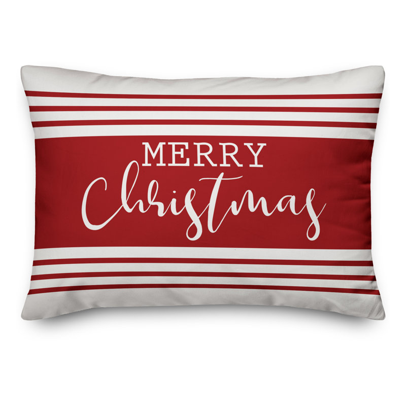 Striped Throw Pillow, Outdoor
