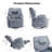 33.85'' W Power Recliner Swivel Rocker Fabric Recliner with Headrest with Hidden Buttons  USB & Type C Ports-1065783821