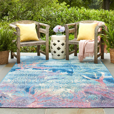 Tapis d'extérieur moderne Multi_Unique Loom
