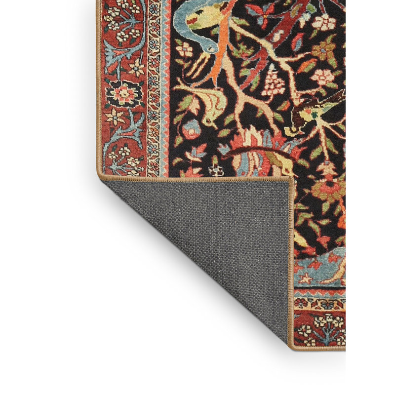 Vas Performance Oriental Indoor Rug, Rectangle 4' x 6'