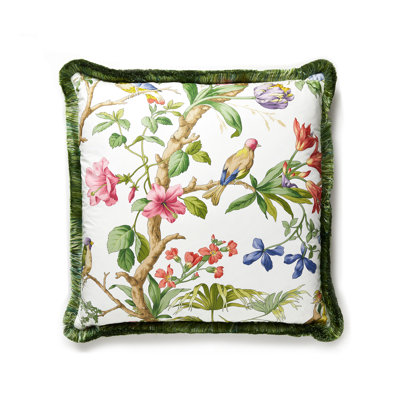 Porcelain Square Pillow Cover & Insert