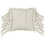 Housse de coussin géométrique en coton Pointe-710431608