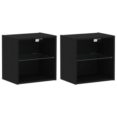 40cm W Manufactured Wood Bedside Table