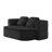 75''2-In-1 Foldable Sofa