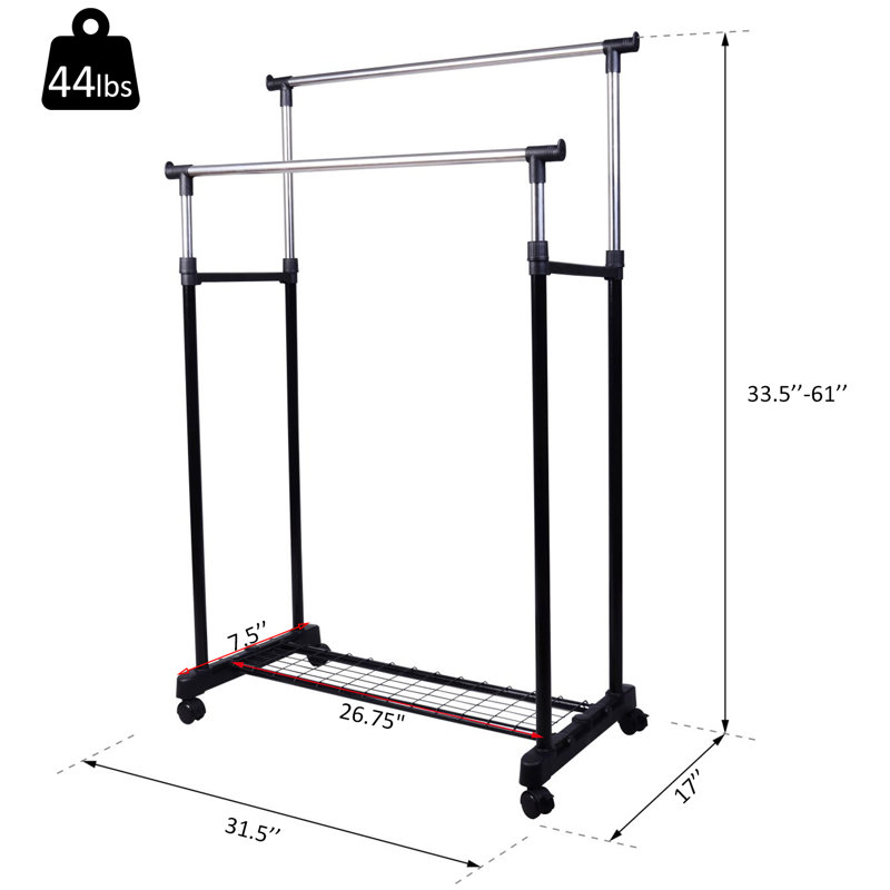 Supports pour placards et porte-vêtements 31,5 po Constance