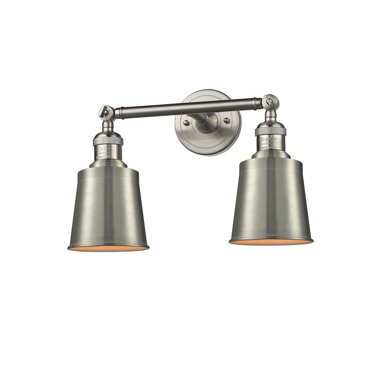 Éclairage pour salle de bain à 2 lumières à intensité variable Lavender Hill, Ampoule DEL 6 watts Vinage