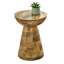 Fairlight Solid Wood Pedestal End Table