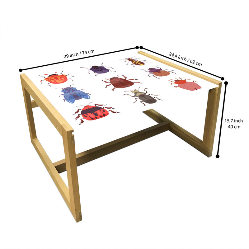Jadelin Sled Coffee Table, 62cm H x 74cm W x 40cm D