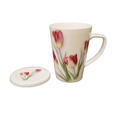Ensemble de grande tasse à café 2 pièces tulip Corbitt