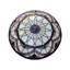  Plafonnier encastré style victorien 3 lumières CLara Victorian Tiffany