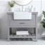 Ensemble de meuble-lavabo simple 36 po Pelaghia-57367894