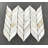 Leaf Pattern Marble Novelty Mosaic Tile-113459196