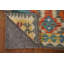 Tapis multicolore à motif oriental kilim 3 x 4