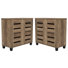Lismore 2-Door Shoe Storage Cabinet (Set Of 2) – Holds 24 Pairs