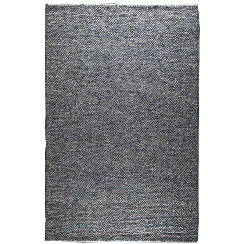 Jenks Solid Colour Hand Woven Area Rug, Rectangle 140 x 200cm