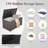 Gymax 59'' W 175 Gallons Water Resistant Wicker Deck Box with Wheels in Mix Brown