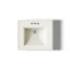Memoirs® 26.375" Tall Rectangular Pedestal Bathroom Sink with Overflow-1998482404-1998482430