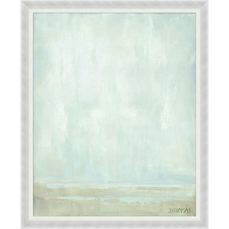 Foggy Mid Day 1 - Peinture encadrée sur papier