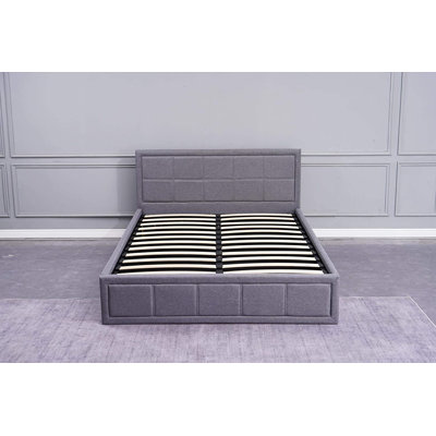 Borinka Upholstered Ottoman Storage Bed with Mattress