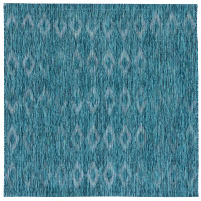 Tapis d'intérieur / extérieur géométrique à vaisselle