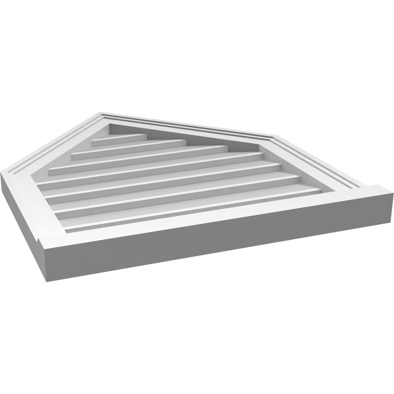 Ventilateur à pignon en uréthane non-fonctionnel Signature, H 26 po x l 22 po x P 2 po