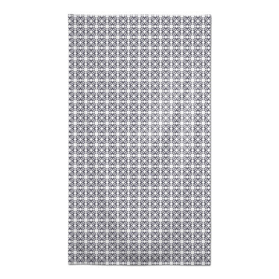 Kylen Rectangular Geometric Polyester Tablecloth