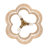 6-Light Scalloped Rattan Drum Chandelier-555301173